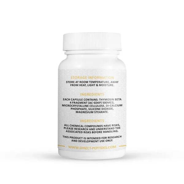 Buy Thymosin Beta-4 Fragment Capsules [name] Ac-SDKP - Back